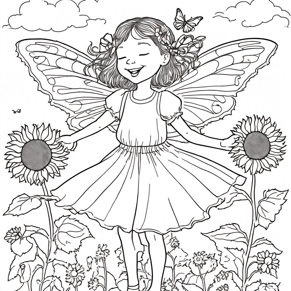 butterfly Coloring Page