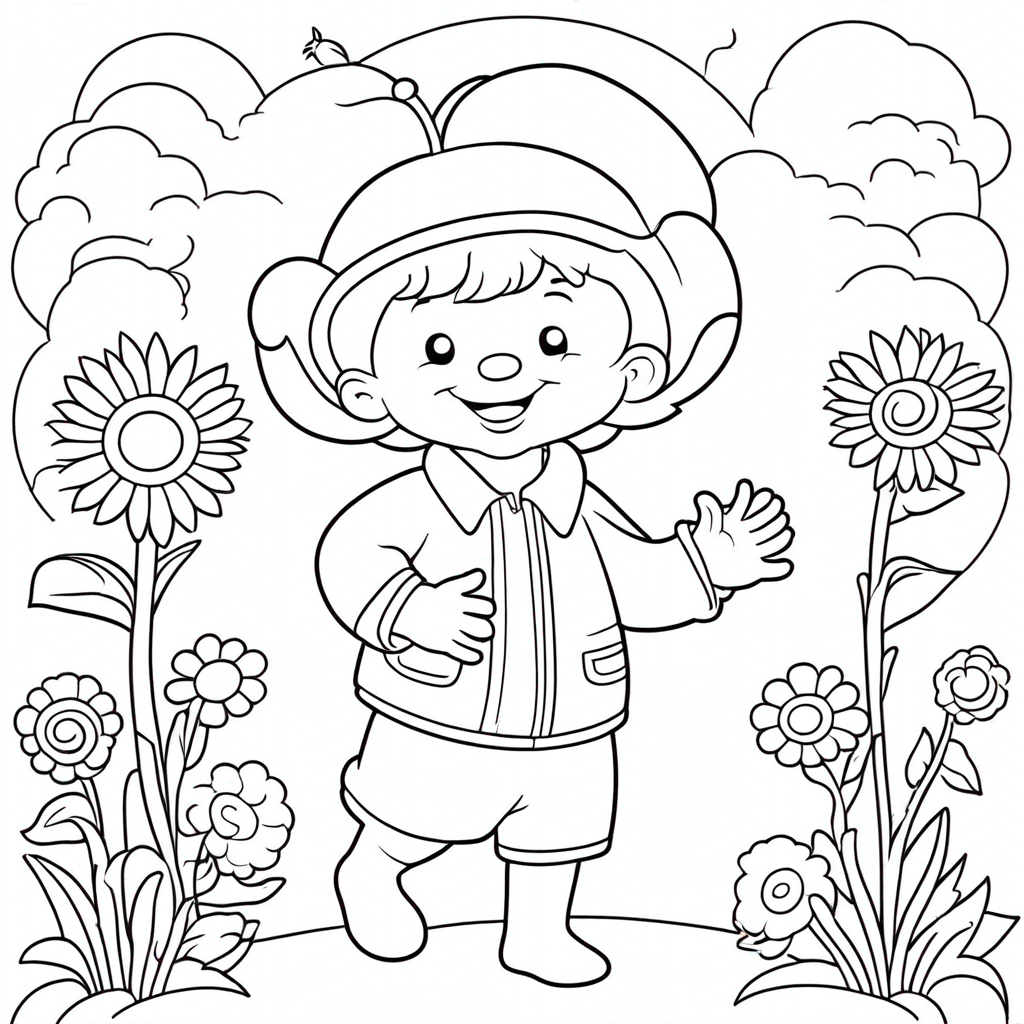 flower Coloring Page