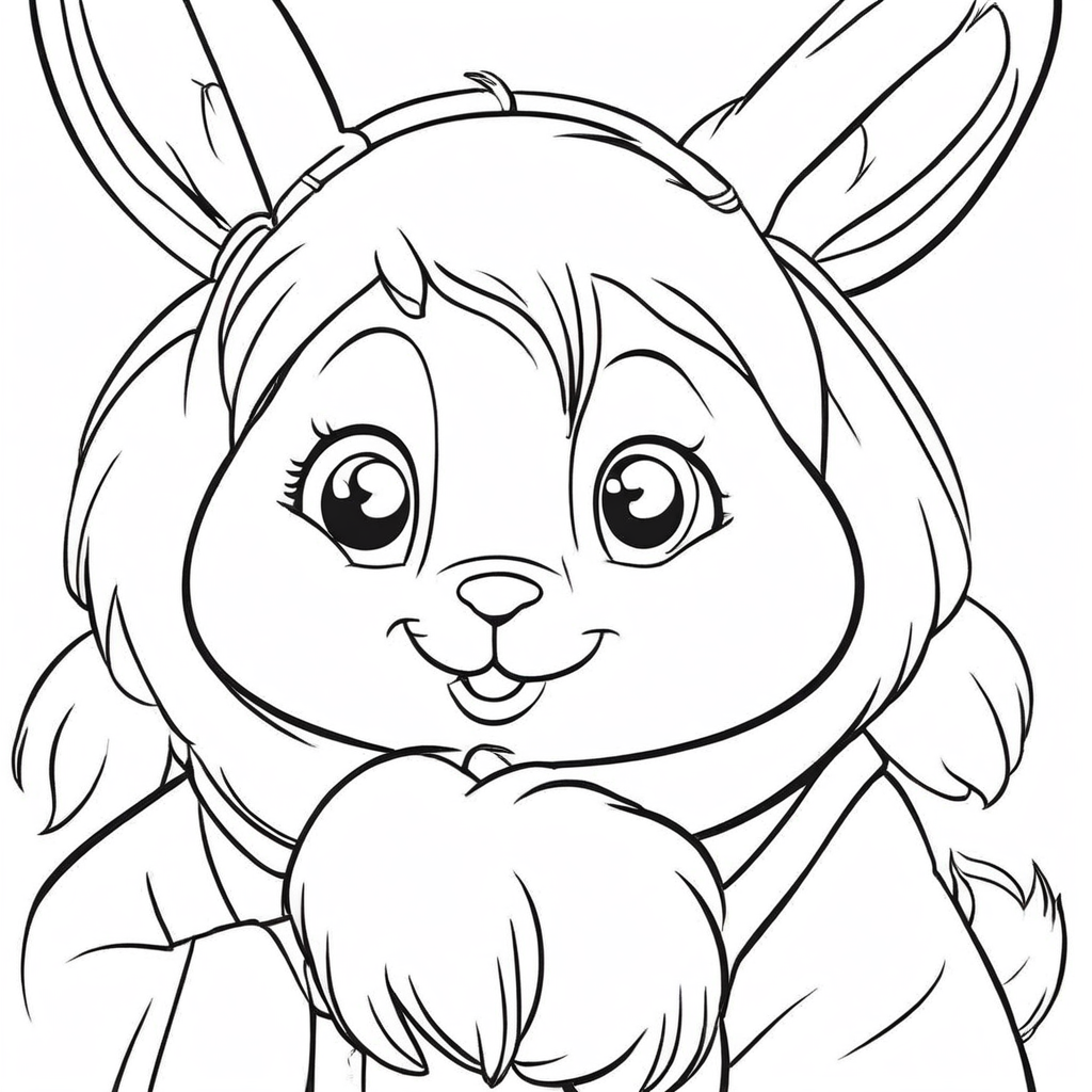 Labubu Coloring Page