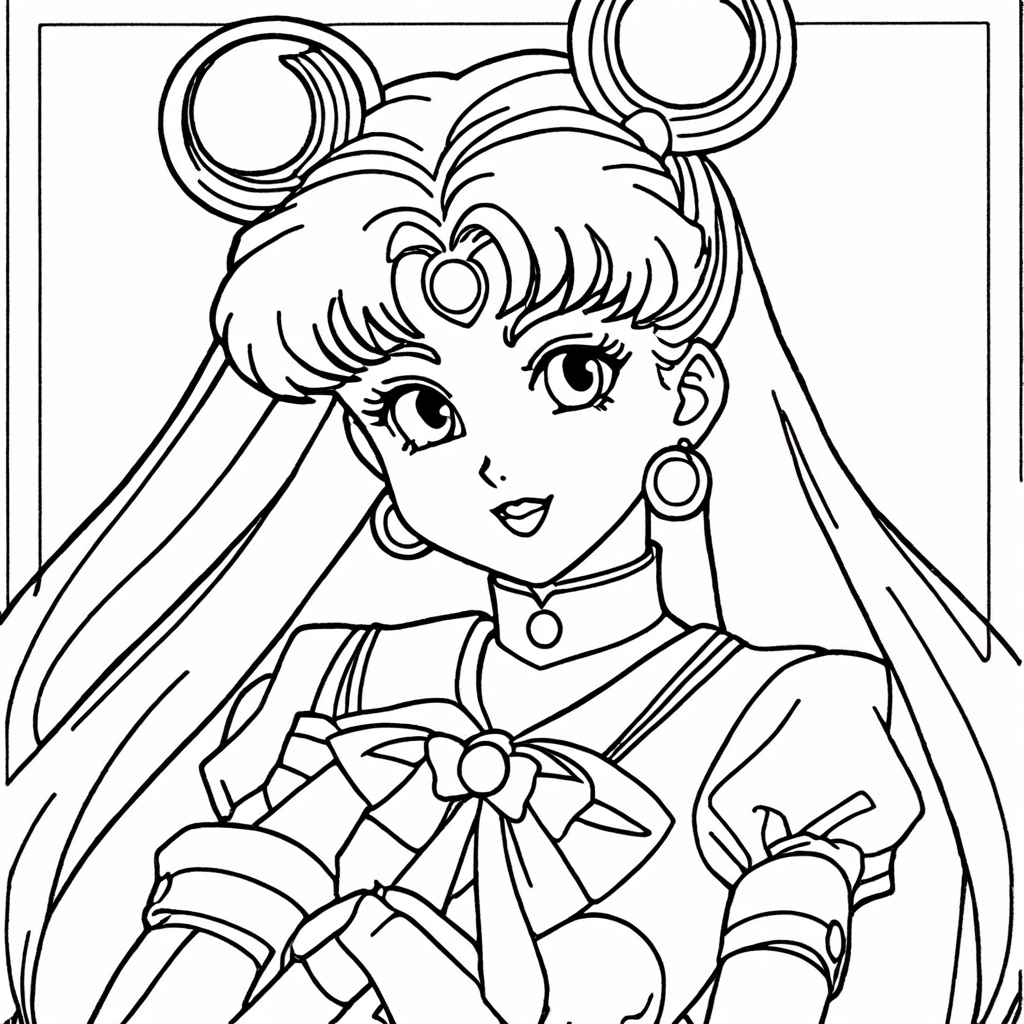 Sailor Moon Coloring Page
